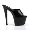Pleaser - SKY301 Mules à talons - Chaussures de pole dance - Noir Product image